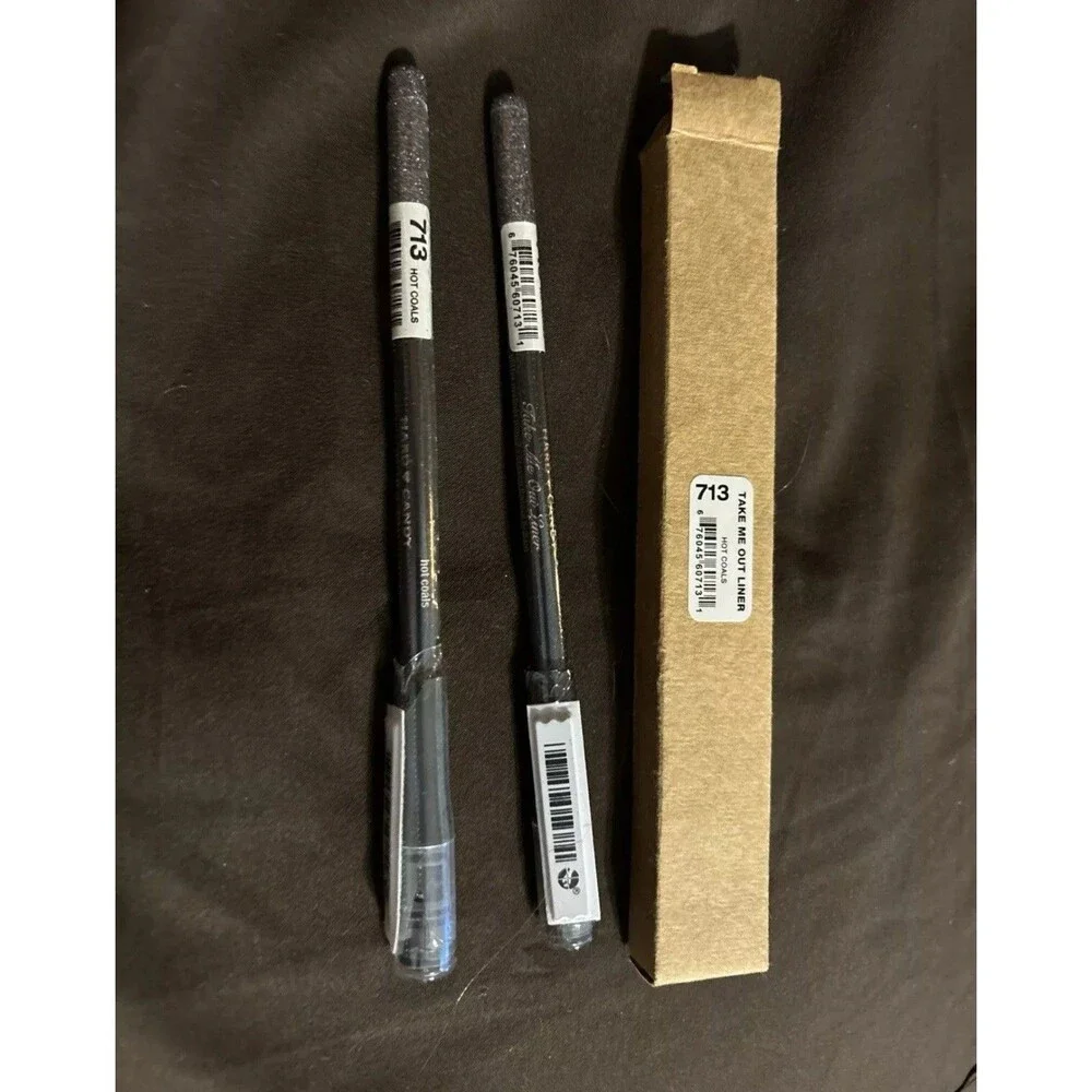 Hard Candy 2 Take Me Out Liner Glitter Eyeliner Pencil - #713 Hot Coals 0.04oz